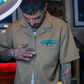 PUSSYFACEMONSTA tan shirt beige shirt